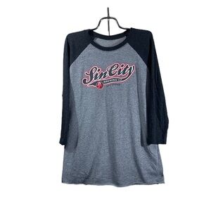 Sin City Brewing Co Men’s/ Unisex Graphic Long Sleeve T-Shirt Size NO TAG
